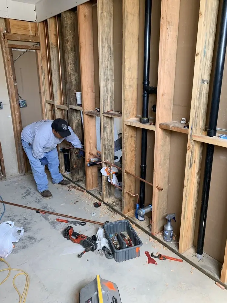 Commercial rough-in plumbing for Gas Line Repair in Postil